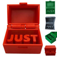 Caja De Broma Divertida Just in Case Regalo Gag Caja De Chiste Juguete De Broma Reutilizable Organizador De Joyas Pequeño Con Palabras Extrañas - details 0
