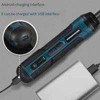 Juego De Destornilladores Eléctricos Recargables USB Torque Ajustable 2.5-5Nm Potencia De Trabajo Multi-función Herramientas De Reparación - details 1