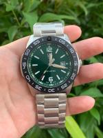 Reloj Luminox Pacific Diver de acero inoxidable de 44MM con esfera verde para hombre XS.3137  Zafiro con revestimiento antirreflectante Cristal 200M de brillo constante resistente al agua - details 6