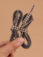 1 Par De Laces De Bird Grid Personalizados Para Hombres Y Mujeres Adecuados Para Deportes Y Múltiples Tipos De Zapatos - details 13