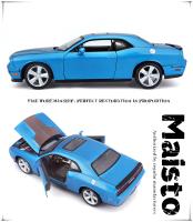 Modelo De Coche De Simulación Maisto 1:24 2008 Dodge Challenger En Aleación De Metal Para Colección Y Decoración Juguete Para Adultos - details 6