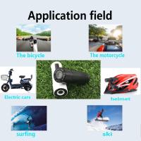 Cámara De Bicicleta De Montaña 1080P HD DVR Para Motocicleta Registador De Conducción Camara Para Casco Exterior Carga Removible Hasta 128G - details 5