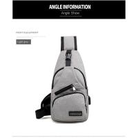 Bolsa De Pecho Para Hombres De Gran Capacidad Unisex Estilo Deportivo Al Aire Libre Moda Casual Cruzada Monedero De Hombro Pequeño - details 19