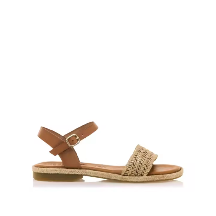 Calzado Sandalias marca Mustang modelo 54440-C57881 para mujer en color beig - 1