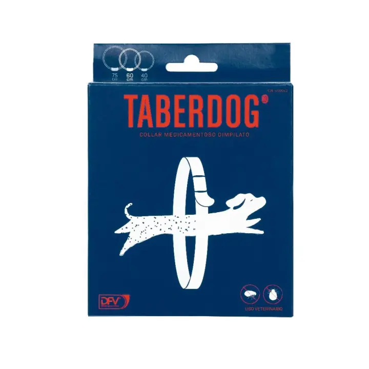 Collar Antiparasitario para Perros TABERDOG Dimpilato 60cm - 1