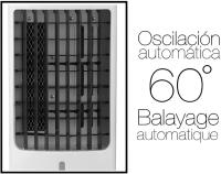 Aire Acondicionado Portátil SUN 4L, 80W – Enfriador de Aire Evaporativo con Depósito de Agua – Bajo Consumo, Silencioso, con Ruedas - details 2