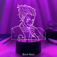 Lámpara De Noche LED USB Anime Hunter X Hunter Luz Táctil Para Niños Decoración 3D Lámpara Hisoka Iluminación Para El Dormitorio - details 3