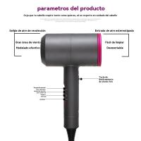【Regalo para mamá 🎁 】Secador de Pelo 2000W Alta Potencia 2 en 1 - Peluquería Profesional & Hogar, Temperatura Constante con Protección, Ion Negativo, Alta Velocidad y Bajo Ruido - Portátil para Styling - details 10
