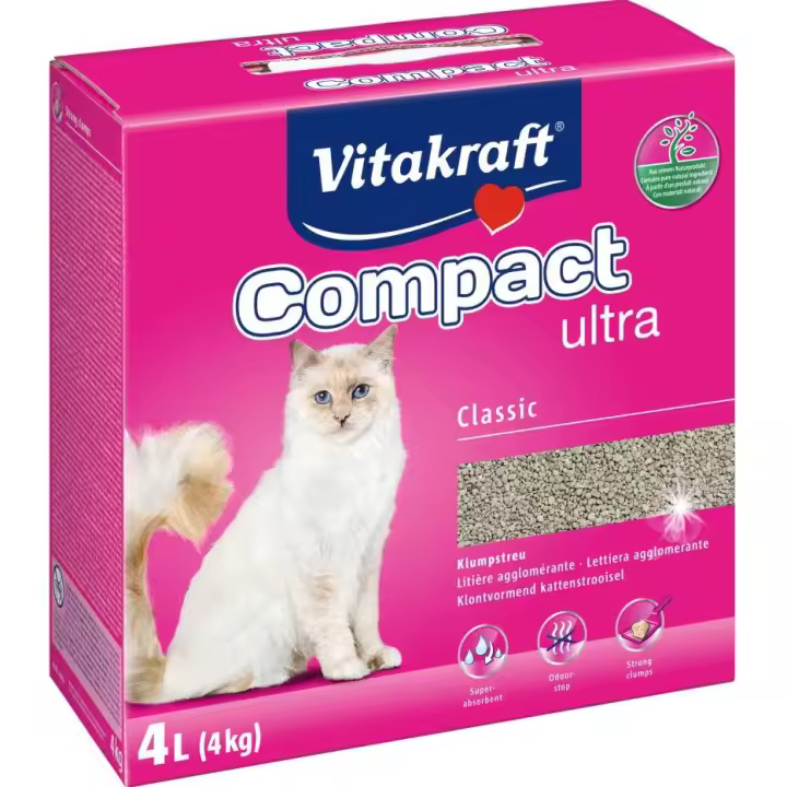 Vitakraft Arena aglomerante para gato compact ultra - 1