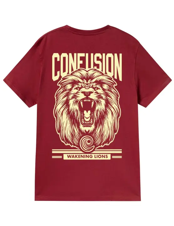 WAKENING LIONS TILE TSHIRT - 1
