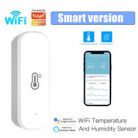 Termómetro Y Higrómetro Inteligente WiFi Tuya Para El Hogar Con Alarma Remota Por App Compatible Con Alexa Y Google Home - details 0