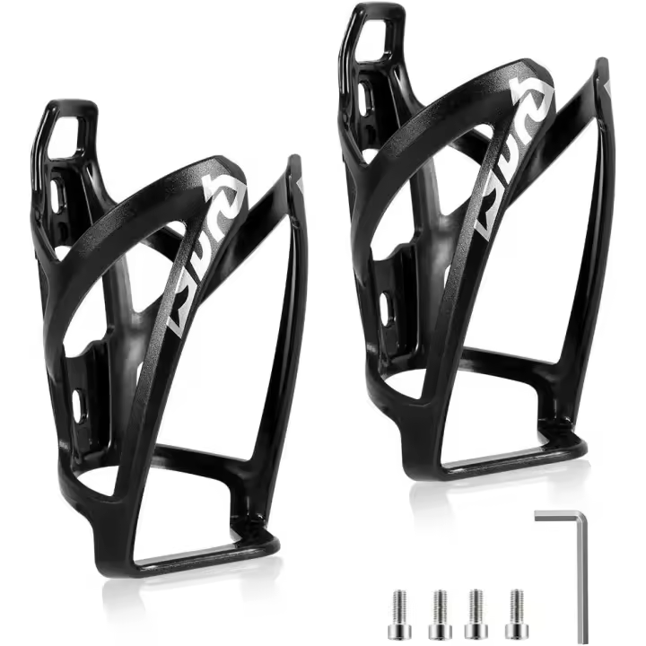 Portabotellas para Bicicleta, paquete de 2, Ligero, resistente, para Bicicletas de Carretera, de Montaña y para niños - 1