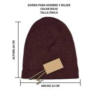 Kebedo Moda Gorro de Invierno para Hombre y Mujer, Sombrero Multifuncional Gorros Elásticos Unisex Gorro Beanie para Running, Ciclismo, Trabajo, Deporte, Montaña, Camping Gorra Talla única Ajustable - details 0