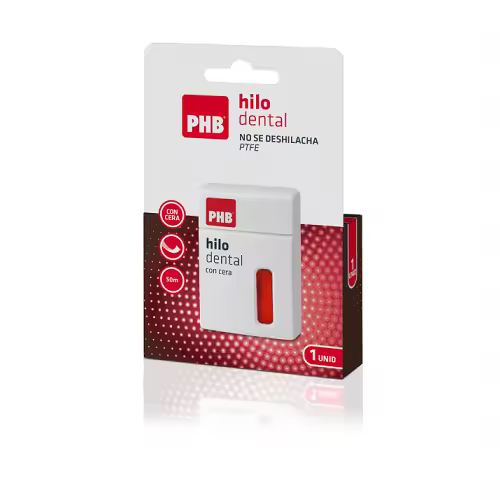 Phb Hilo Dental Suave Entre los Dientes con Cera PTFE 50m - 1