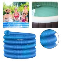 Tubo De Piscina Azul Para Limpieza Y Reparación 6x32mm Accesorio De Agua Subterránea Para Piscinas Con Fitting De Aspiradora Y Drenaje - details 0