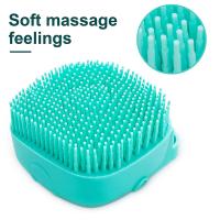 Cepillo De Baño Para Perros Y Gatos Con Dispensador De Shampoo Masajeador De Silicona Para Mascotas Herramienta De Limpieza Para Perra Cachorro Accesorios Para Perros - details 4