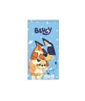 Toalla para Playa Piscina Bluey y Bingo Oficial 70x140cm infantil de microfibra para niños - details 0