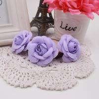 10pcs Flores Artificiales De Seda Rosa Hechas a Mano Para Decoración De Boda Accesorios Para Ropa Y Sombreros Clip DIY Wreath Hat Dress - details 8