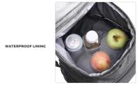 Bolsa de Almuerzo Portátil Termo 20L Bolsa de Alimentos Duradera Resistente al Agua Refrigerador Aislado para Camping Oxford Cajas de Dinner Backpacks - details 5