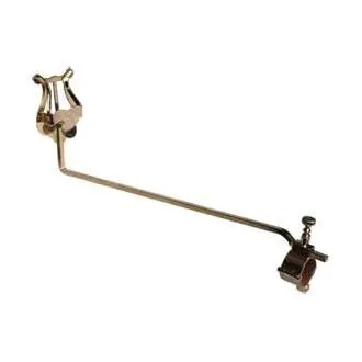 Atril marcha super trombón, soporte Ø 21.3 mm Dorado - 1