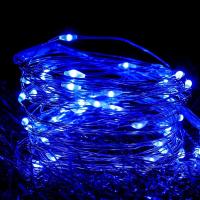 Luces De Navidad LED De Hilo De Cobre Para Decoración De Árbol De Navidad Dormitorio Boda Ramadan Navidad DIY Luz De Cadena De Festividades - details 11
