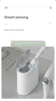 Bandeja De Basura Inteligente Automática 7L Impermeable Para Cocina Y Baño Con Sensor Electrónico Desechable Ecológico - details 5