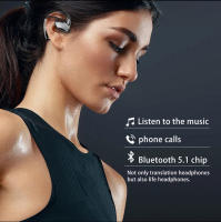 Auriculares De In-ear M8 Con Traducción Instantánea Bluetooth 144 Lenguajes Control De Volumen Material ABS Sin Cancelación De Ruido - details 3
