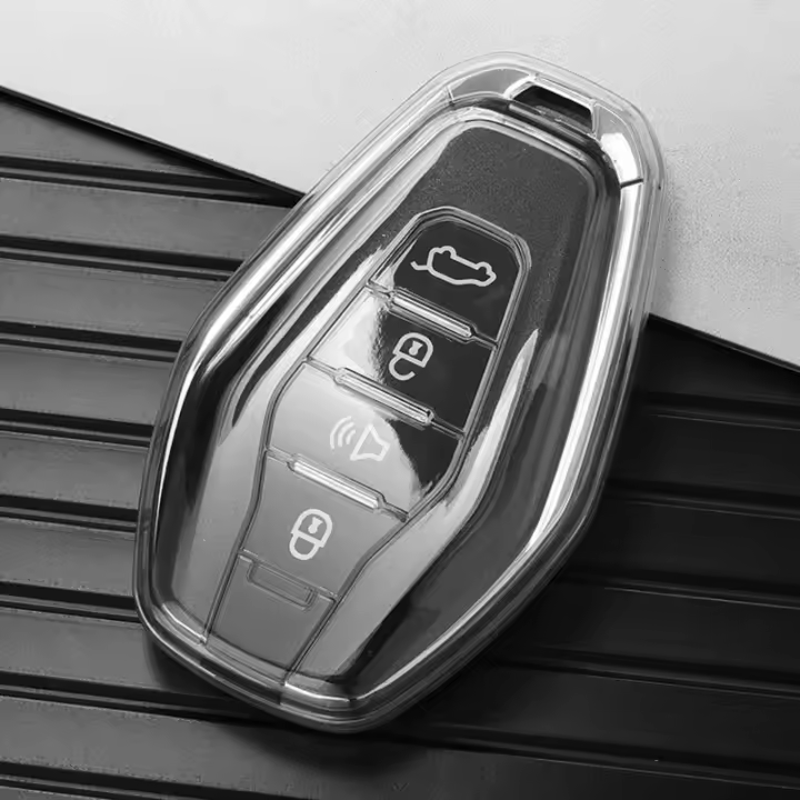 Cubierta De Llave De Coche TPU Para Chery JETOUR X70 X70plus X70m X90plus X95pro Accesorios Automáticos Sin Llave - 1