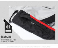 Pantalones De Motocicleta Resistente Al Desgaste Y Al Agua Con Reflectores Para Protección Anti Caída M-5XL Talla Ajustable Para Hombres Y Mujeres Pantalones Motocross Para Primavera Otoño E Invierno - details 8