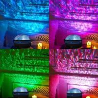 Proyector De Noche Estelar LED Aurora Con Control Remoto USB Luz Galáctica RGB Decoración Para Dormitorio Juego Fiesta - details 7