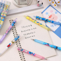 12pcs Bolígrafos Gel Disney Stitch Cartoon 0.5mm Tinta Agua Negra Regalo Estudioso Para Niños Y Adultos Aficionados De Anime - details 0