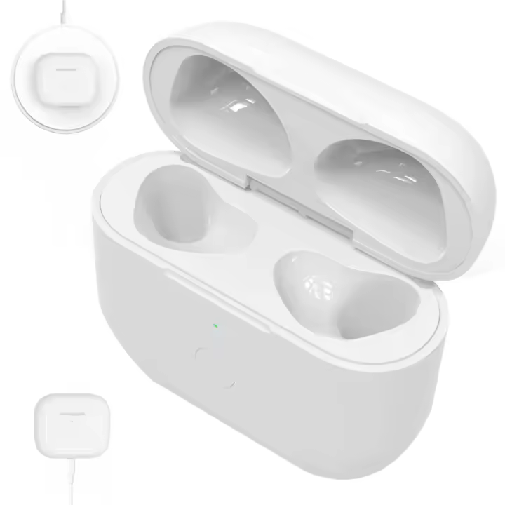 Estuche cargador de auriculares para AirPods 3, estuche de carga inalámbrica de 450Mah, botón de sincronización rápida con Bluetooth - 1