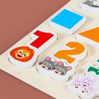 Nenitus Juguete Montessori 1 2 3 años, Puzzle 3D Montessori de Madera, Juguete Educativo, Regalo niños pequeños y bebés. - details 2