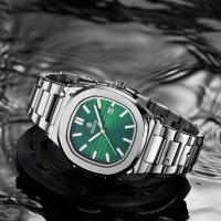 Reloj De Pulsera De Cuarzo Para Hombre OGEDA Diseño Clásico Resistente Al Agua Con Tres Manos Reloj De Business Para El Hombre Militar Material De Pulso De Tungsteno Acero Y Aleación - details 4