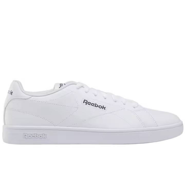 Zapatilla Reebok Court Clean Lifestyle Unisex 106075 - Calzado Deportivo Clásico, Marca Reebok, Blanco y Negro, Hecho en España - 1