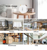 Tuya ZigBee-Sensor de temperatura y humedad para interiores, higrómetro, termómetro alimentado por batería, funciona con Smart Life, Alexa y Google Home, 3,0 - details 7