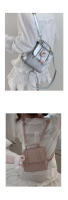 Nicho Bolso de alta gama mochipa plateada moda transfrontera casual mochipa para Mujer - details 10