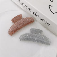 Pinza Para El Cabello De Moda Con Brillo Accesorio Elegante Para Mujeres Gran Tamaño Estilo Geométrico Clip De Caracol - details 8