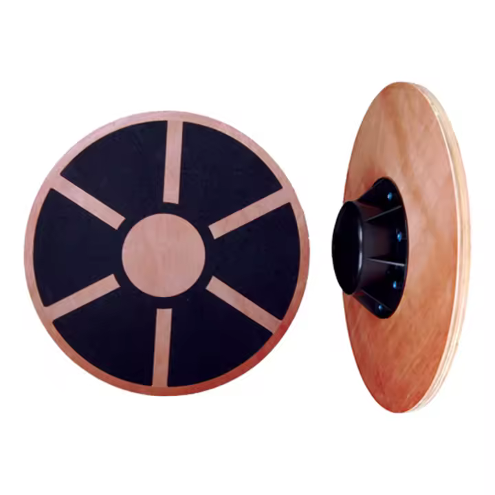 Ozio Fitness Disco de Estabilidad de Madera Fitness 40 cm de Diámetro - 1