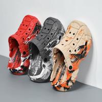 Sandalias Para Hombre Con Agujeros Zapatos De Playa Cómodos Antideslizantes Transpirables Flip Flops Casual Para El Verano - details 1