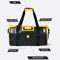 Bolsa Trasera Impermeable Para Motocicleta Universal 40L 66L Capacidad Alta Para Motocross Y Actividades Al Aire Libre Durable Con Espacio Para Casco - details 1