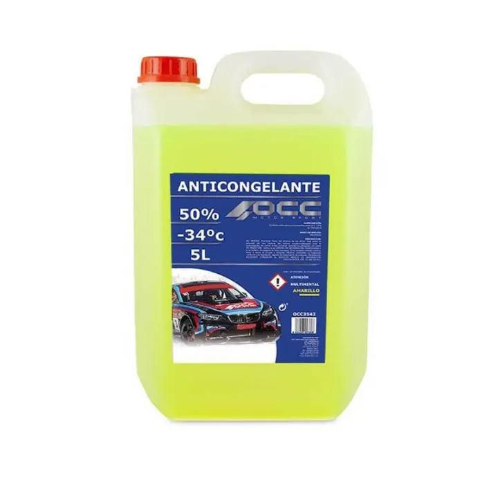 ANTICONGELANTE AMARILLO G12 -34ºC 50% 5 LITROS - 1