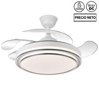 Ventilador de techo ELYSIAN, 38w, 4900lm, 3 modos de colores 3000k-4500k-6500k, mando a distancia, modo invierno y verano, temporizador, 6 velocidades - details 1
