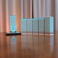 Bloques De Construcción De Arquitectura Famosa 649PCS 432 Park Avenue a Escala 1:800 Juguete Creativo Para Niños Regalo Ideal Para Adultos - details 10