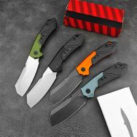 Cuchillo Plegable KS 7850 Con Hoja D2 De 3.28'' Manija De Aluminio Y Fibra De Carbono Portátil Para Camping EDC Y Cocina - details 9