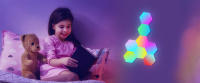 Lámpara De Pared Hexagonal Inteligente RGB Luz Nocturna Cambiante DIY Música Rítmica APP Para Habitación De Juegos Dormitorio - details 8
