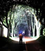 Linterna Frontal LED Potente 200000LM Torcha De Pesca Con Luz De Advertencia Lámpara De Cabeza De Longitud De Rayo Para Aventuras Al Aire Libre - details 17