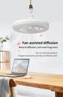 Ventilador De Techo Rotativo 3en1 Con Control Remoto Y Luz Base De Iluminación E27 Para Dormitorio Y Sala De Estar Aromaterapia Contemporáneo ABS LED - details 8