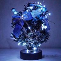 20 Pack Luces De Hilo De Hada 30LED 3M De Cobre Plateado Luzes Electrónicas Al Accion De Pilas Para Decoración De Bodas Fiestas Navidad - details 7