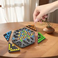 Juego De Ajedrez Triangular Educativo Juego De Puzle Para Mesa Juego Para 2-4 Jugadores Juego De Partido Educativo Para Niños Mayores De 7 Años - details 6